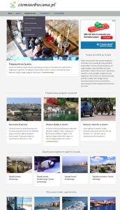 Portal turystyczny w języku polskim o wypoczynku w Izraelu